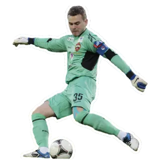 ⚽️ football, gardien de but, football, joueur, sport telegram sticker