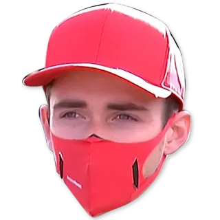 😷 Charles Leclerc f1, formula 1, carreras, piloto, ferrari whatsapp sticker
