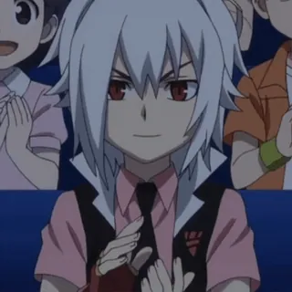 ☀️ Shu Kurenai Beyblade Anime, Beyblade, Shu Kurenai, Dessin animé telegram sticker