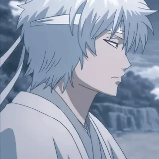 Sakata gintoki`@stickermonths telegram stickers
