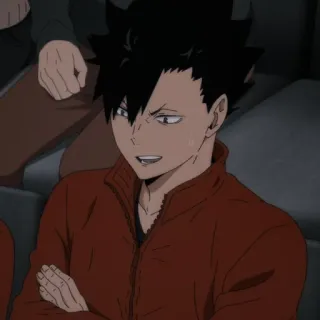 🌟 Kuroo Tetsurou Haikyuu!! kuroo tetsurou, haikyuu, anime, manga, character telegram sticker