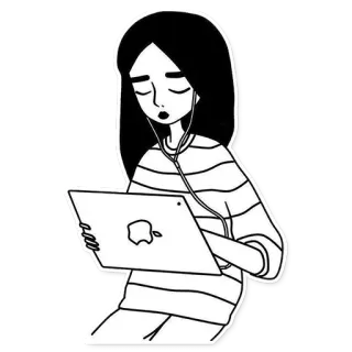 🎧 whatsapp sticker