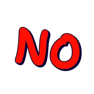 ☝️ No whatsapp sticker