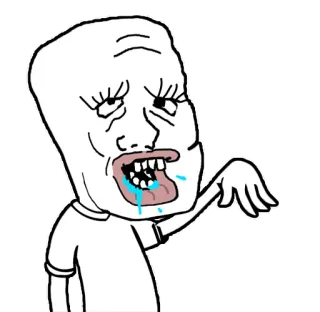 🫠 whatsapp sticker