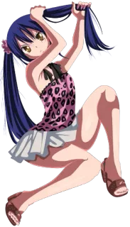 😤 Anime, Manga, Cartoon, Mädchen, Charakter, Illustration telegram sticker