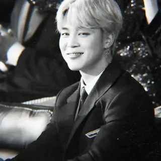 ⛓ Jimin 지민, BTS, K팝, 가수, 아이돌 telegram sticker