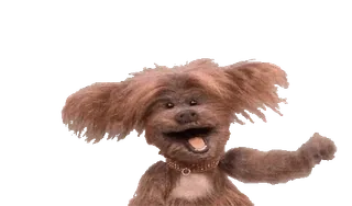 🐶 boneka, anjing, hewan, berbulu, kartun telegram sticker