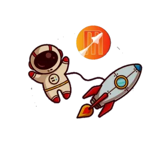😍 astronaut, rocket, space, exploration, stars, cosmos, nasa telegram sticker