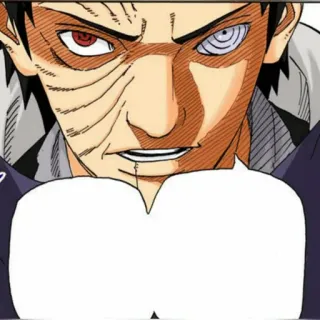 ⚫️ Obito Uchiha Naruto Anime, Manga, Villain, Sharingan, Uchiha telegram sticker