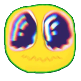 🥺 Emoji, Emoticon, Espressione, Faccia, Giallo whatsapp sticker