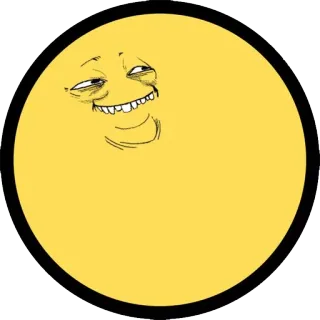 😜 meme, face, internet, expression, yellow, funny, humor telegram sticker