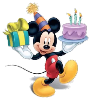 Mickey and Minnie whatsapp stickers