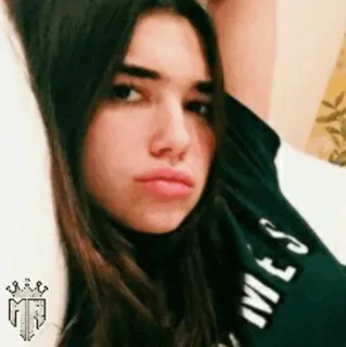 🍓 Dua Lipa person, celebrity, singer, Dua Lipa, woman telegram sticker