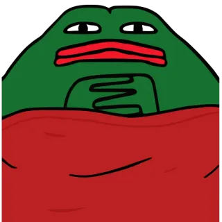 😳 Pepe the Frog 佩佩蛙, 青蛙, 表情包, 网络迷因, 角色, 卡通 whatsapp sticker