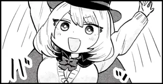 👏 anime, cartoon, manga, kawaii, cute, character, illustration telegram sticker