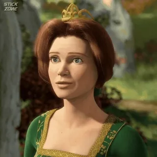 🫑 Princess Fiona Shrek princesse, Fiona, Shrek, animé, dessin animé telegram sticker