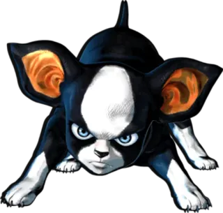 🐶 Iggy JoJo's Bizarre Adventure собака, Игги, JoJo's Bizarre Adventure, аниме, персонаж telegram sticker