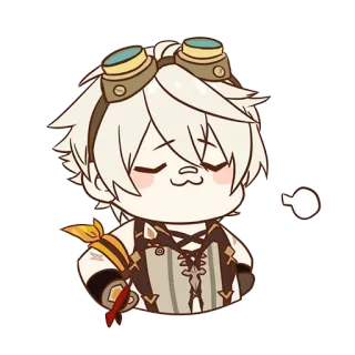 🔥 Bennett Genshin Impact genshin impact, bennett, video game, character, anime, sticker, cute telegram sticker