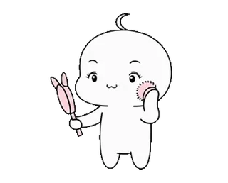 💄 만화, 뷰티, 메이크업, 캐릭터, 귀여운, 카와이 telegram sticker