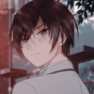 Yuu otosaka by:@AnimeTheme3 telegram stickers