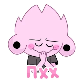 😂 пхх cartoon, character, greeting, expression telegram sticker