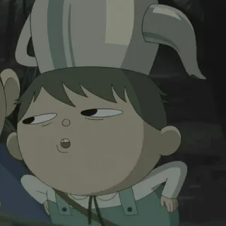 🍫 Wirt Over the Garden Wall 维特, 花园墙外, 卡通, 动画, 角色, 小孩 telegram sticker