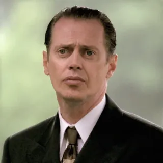 🤔 Steve Buscemi นักแสดง, ผู้ชาย, สูท, ภาพเหมือน telegram sticker