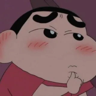 😗 Shin-chan Crayon Shin-chan Anime, Dessin animé, Personnage, Crayon Shin Chan, Drôle telegram sticker