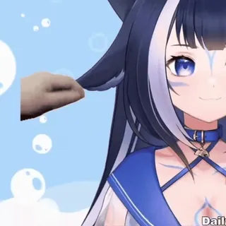👾 Daily Ragazza anime, Vtuber, Carina, Youtuber virtuale telegram sticker