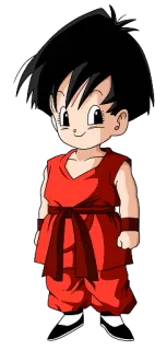 😊 Pan Dragon Ball anime, character, dragon ball, pan telegram sticker
