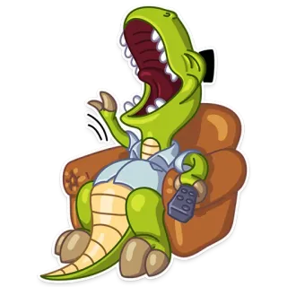Mr. T Rex telegram stickers