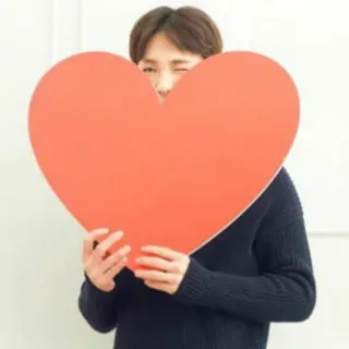 😻 heart, love, person, man, wink telegram sticker