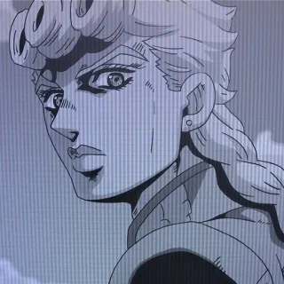 😒 Giorno Giovanna JoJo's Bizarre Adventure anime, manga, jojo's bizarre adventure, giorno giovanna, karakter, potret telegram sticker