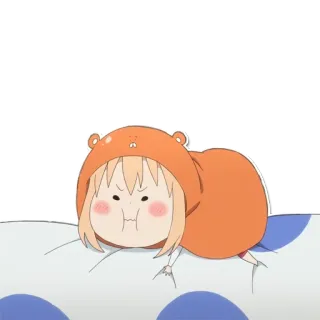 😤 Umaru Doma Himouto! Umaru-chan anime, cute, cartoon, funny, chibi, umaru, himouto telegram sticker