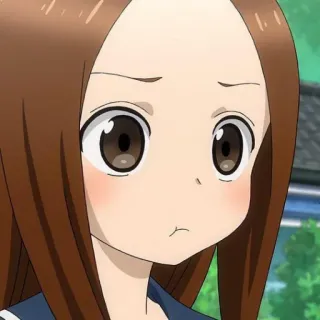 😠 Takagi Teasing Master Takagi-san อนิเมะ, น่ารัก, ชุดนักเรียน, ผู้หญิง, ทาคางิ, ทาคางิซัง คนเก่งเป็นที่หนึ่งเรื่องแกล้ง telegram sticker