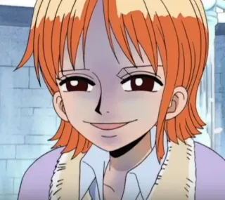 😈 Nami One Piece Anime, One Piece, Nami, Manga, Charakter, Cartoon telegram sticker