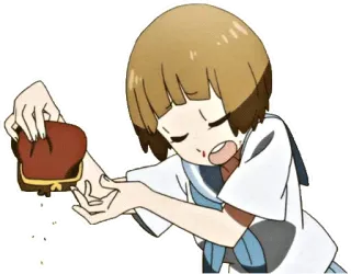 Mako Mankanshoku (KILL la KILL) telegram stickers