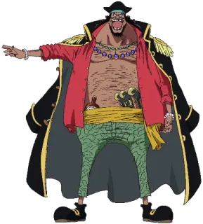 😄 Blackbeard One Piece อนิเมะ, โจรสลัด, หนวดดำ, วันพีซ, ตัวละคร, มังงะ, ตัวร้าย, มาร์แชล ดี ทีช telegram sticker