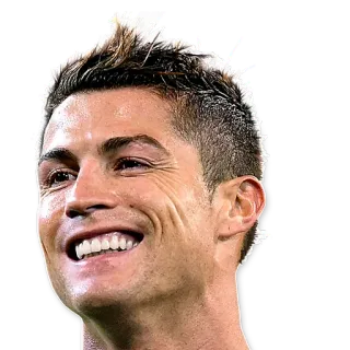 😀 Cristiano Ronaldo football, athlète, football, joueur, célébrité whatsapp sticker