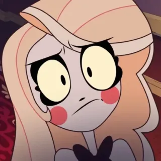 🟡 Charlie Morningstar Hazbin Hotel Мультфильм, Демон, Анимация, Ад, Отель telegram sticker