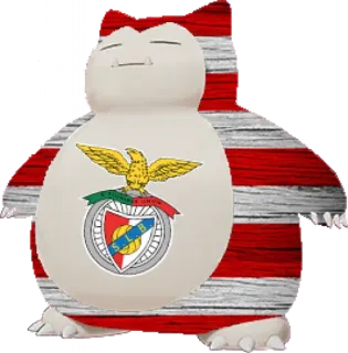 🟥 Snorlax Pokémon, Snorlax, águila, SLB, estampado telegram sticker
