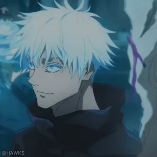 😈 Gojo Satoru Jujutsu Kaisen Anime, Gojo, Satoru, Jujutsu Kaisen, Mangá, Shonen telegram sticker
