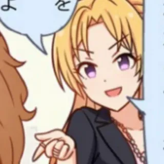 🫵 よ を Anime, Mangá, Desenho animado, Quadrinhos whatsapp sticker