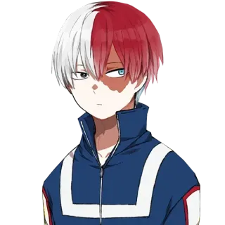 Shoto Todoroki • @AnimeCrunch_Stickers telegram stickers