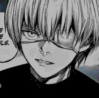 ❤️ Ken Kaneki Tokyo Ghoul RE
THE
OLS. anime, manga, kaneki, ghoul, tokyo whatsapp sticker