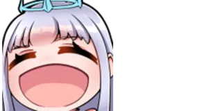 😆 anime, manga, sticker, cute, happy, cartoon telegram sticker