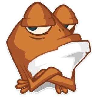 Mr. Frogo telegram stickers