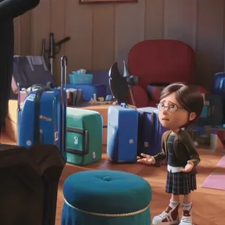 ✨️ Agnes Despicable Me Cartoon, Figur, Mädchen, Animation, Film telegram sticker