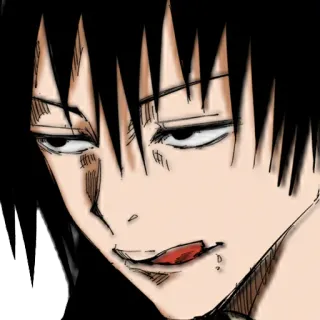 👅 anime, manga, expression, character telegram sticker