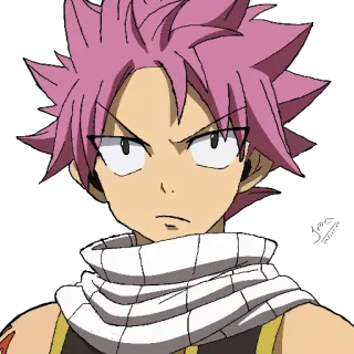 👀 Natsu Dragneel Fairy Tail Anime, Natsu, Dragneel, Fairy Tail, Desenho animado telegram sticker